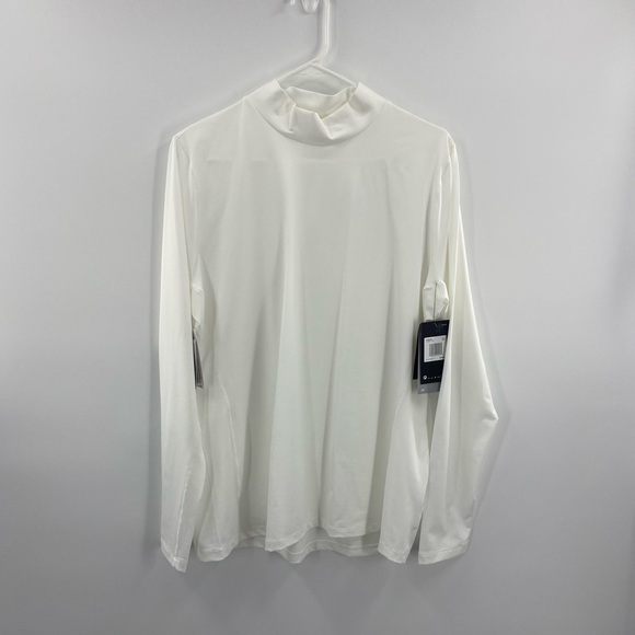 Nike Tops - Nike Pro UV Long Sleeve ‘White’ Golf Shirt Woman’s Size XXL